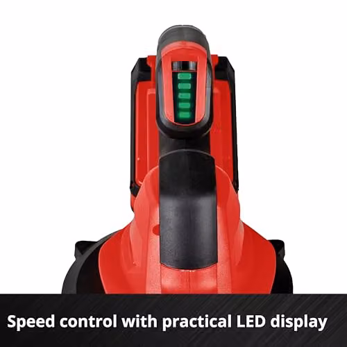 Einhell Power X-Change 18V Cordless Air Blower with Battery and Charger, Red and Black – 3