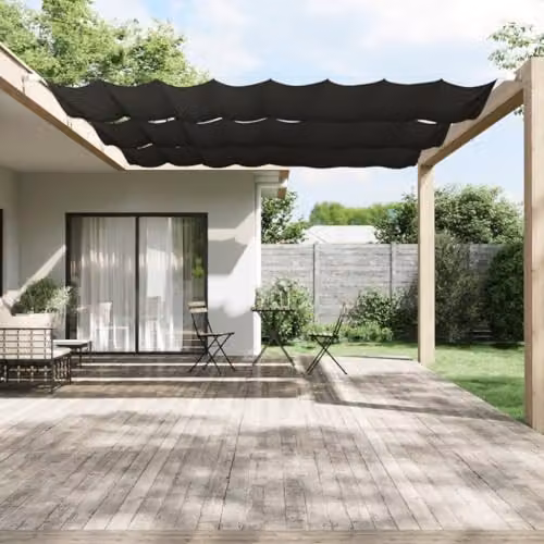 vidaXL Vertical Awning in Anthracite, W: 140 cm, L: 800 cm – 2