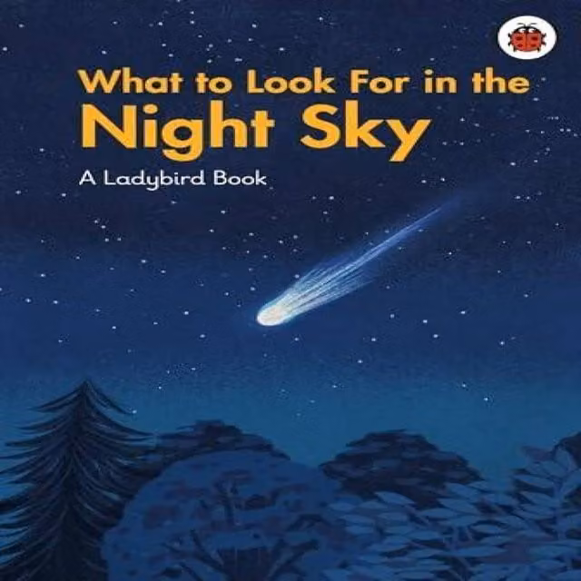 Ladybird What to Look For in the Night Sky Hardback Book, Multicolour and Blue