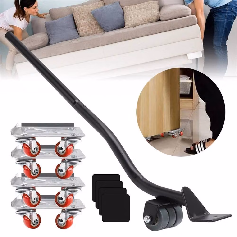 Nordara Steel Furniture Lifter and Jack Lifting Tool in Black, 40 cm – 3