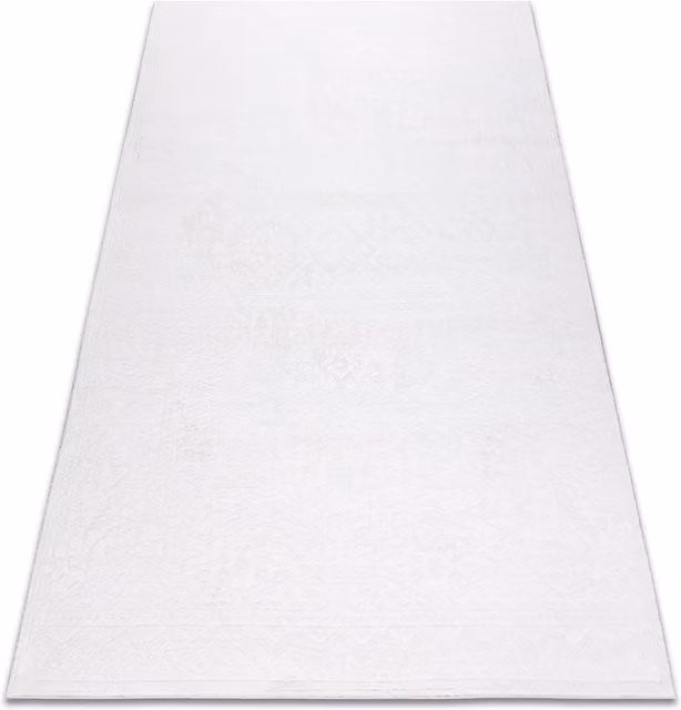RugsX Palacio Acrylic Woven Rug in White, W: 160 cm, L: 220 cm