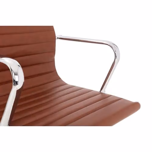Julian Bowen Gio Brown Synthetic Leather Task Office Chair – 3