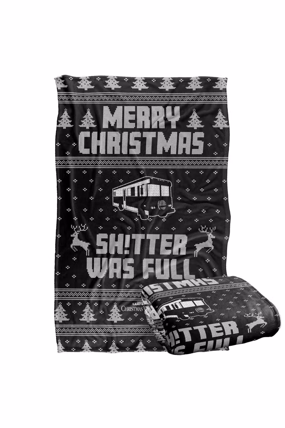 LOGOVISION Christmas Vacation Super Soft Fleece Throw Blanket, Multicolour, W: 91 cm, D: 147 cm – 6