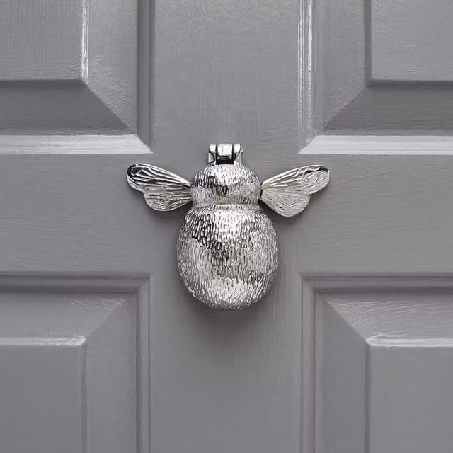 My Pretty Home Chrome Silver Brass Metal Wall Decor