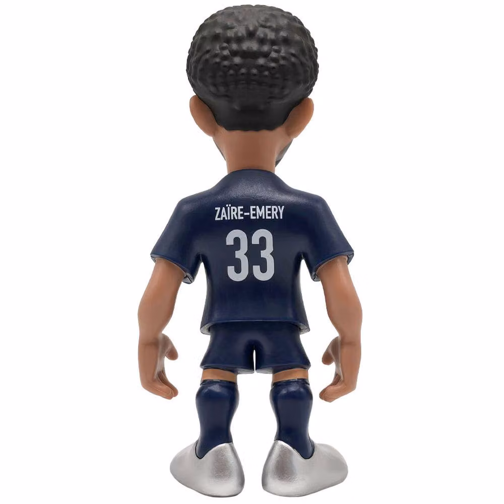 Paris Saint Germain FC Warren Zaire-Emery MiniX Football Figurine, Multicolour and Blue – 2