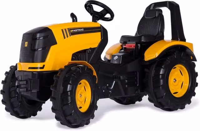 Rolly X-Trac Premium JCB Electric Ride-On Pedal Vehicle, Yellow