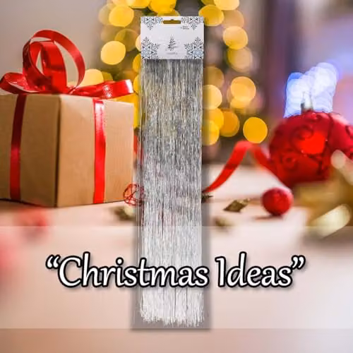 VFM e-Store Angel Hair Christmas Decoration, Silver, W/H: 38 x 50 cm – 4