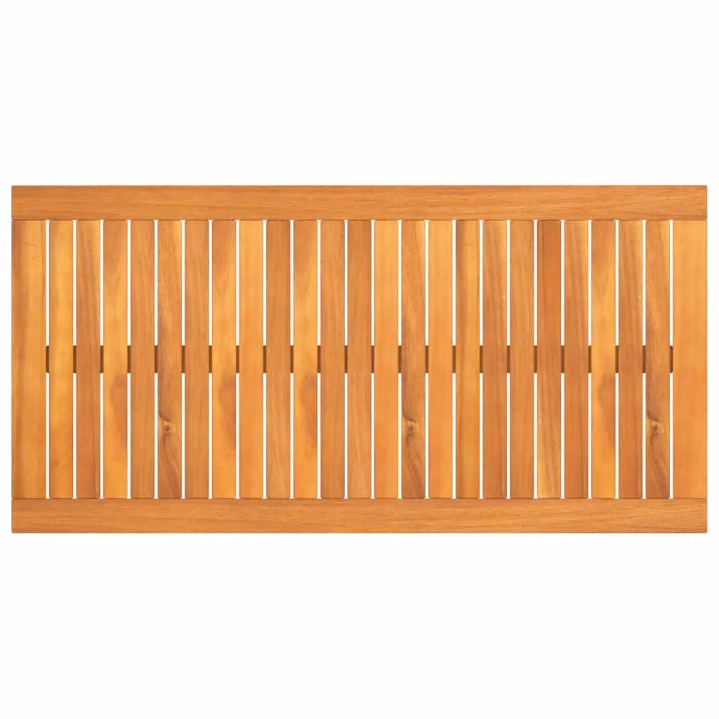 Berkfield Home Modern Coffee Table in Brown Solid Acacia Wood, W: 100 cm, D: 50 cm, H: 33 cm – 2