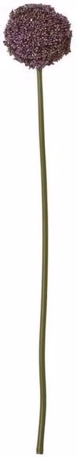 Lemon Pavilion Purple Plastic Allium Single Stem Flower, Height: 75 cm – 1