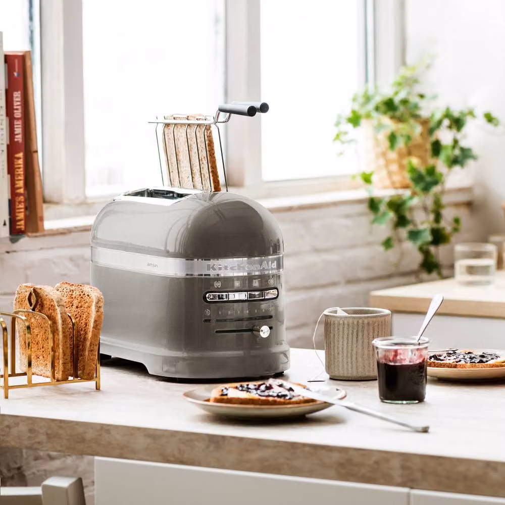 KitchenAid Artisan 2 Slot Toaster with Digital Display in Silver – 2