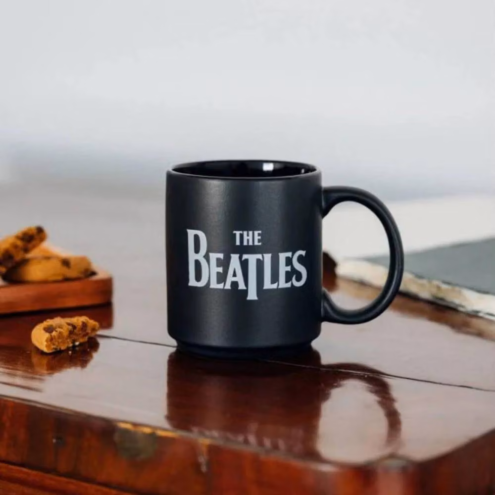 Grupo Erik The Beatles Ceramic Mug, Black, 350ml – 4