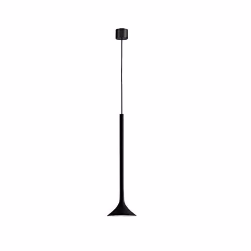 LEDS C4 Grok Alive LED Dome Ceiling Pendant Light in Black, 575lm, 2700K Warm White