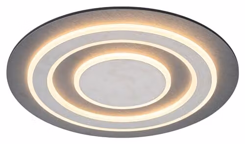 Globo Lighting Jayden LED Ceiling Light, Round, Anthracite and White, Diameter: 48 cm – 1
