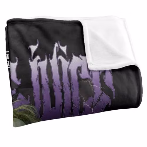 LOGOVISION Beetlejuice 2 Super Soft Fleece Throw Blanket, Multicolour, W: 152 cm, D: 127 cm – 2