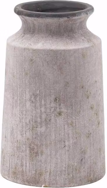 Bloomville Ceramic Bloomville Urn Vase in Grey, W: 19 cm, D: 19 cm, H: 31 cm – 1