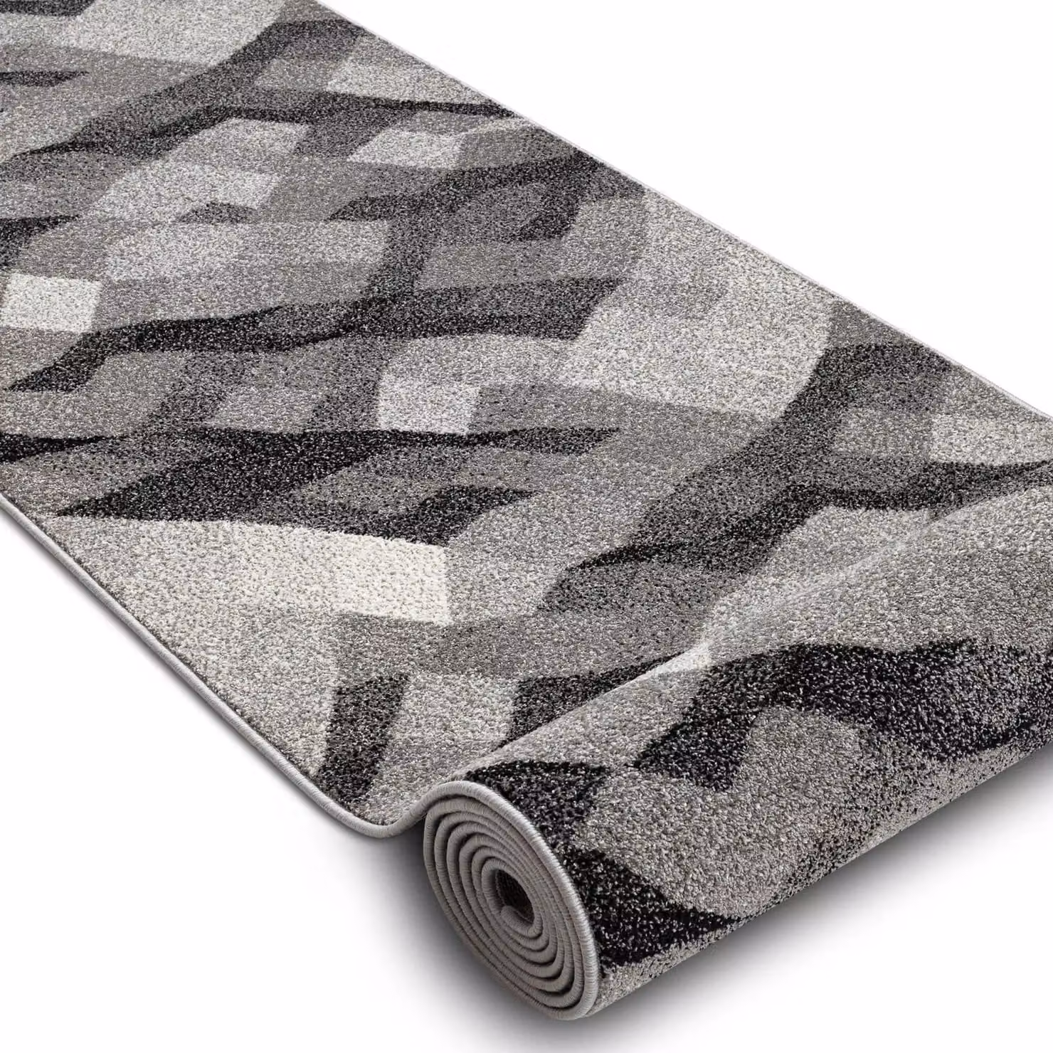 RugsX Silver Palanga Runner in Grey and Silver, W/D: 120 x 140 cm – 2