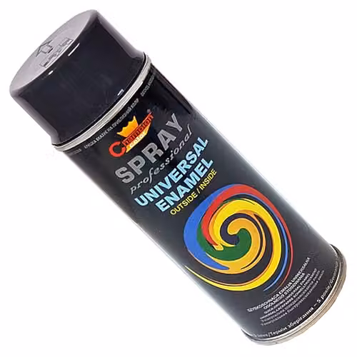 Sola Solvent-Based High Gloss Universal Spray Paint, Quick-Drying, Anthracite Grey, 400 ml – 2