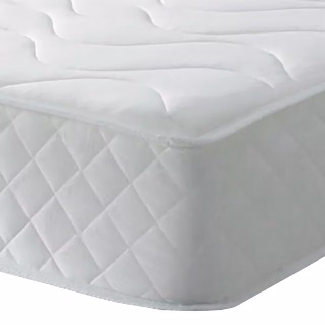 Wilson Beds Limited White Hybrid Quilted Memory Foam and Spring Mattress, W/D/H: 120 x 200 x 22 cm