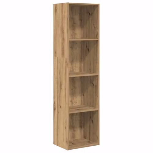 vidaXL Artisan Oak Bookcase in Brown, W/D/H: 40 x 30 x 152 cm – 1