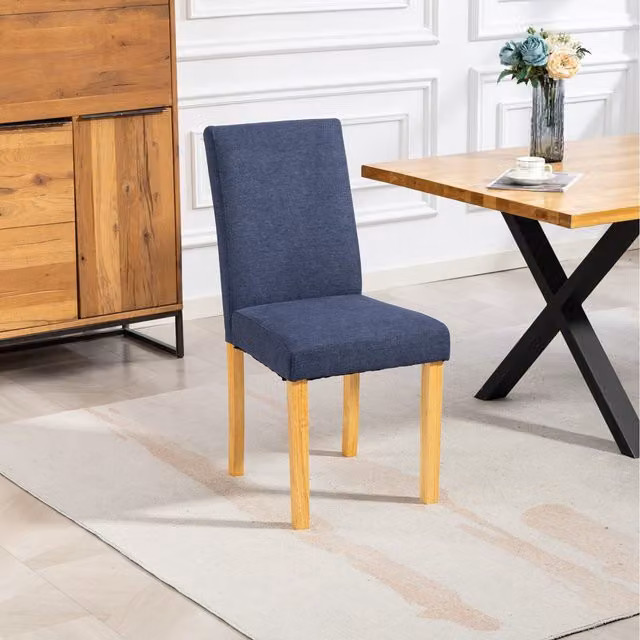 Artemis Home Almont Fabric Dining Chairs, Set of 2, Blue