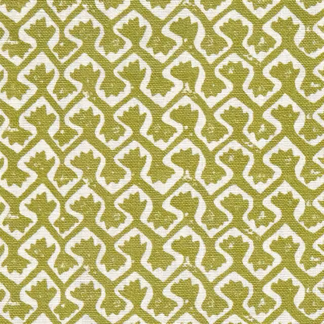 Clarke & Clarke Kalpa Fabric Apple Green