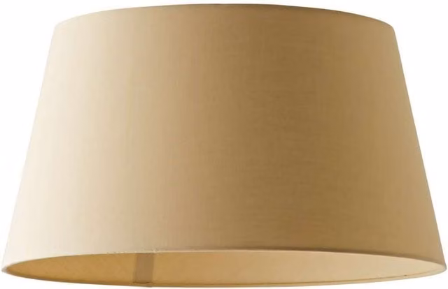 ValueLights Aspen Tapered Fabric Pendant Lamp Shade in Black, Natural or Beige