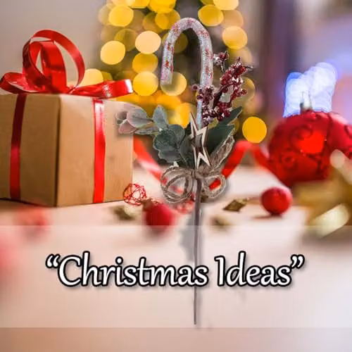VFM e-Store Red Berry Candy Pick Christmas Decoration Ornament, Height: 29 cm – 5