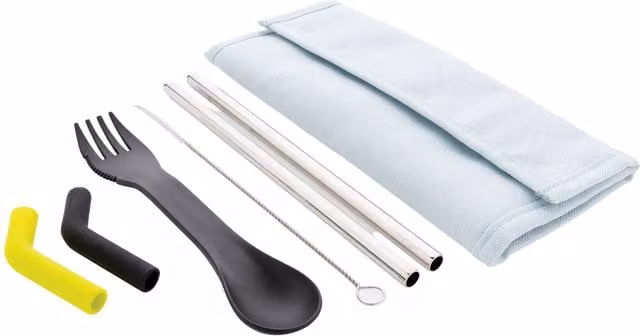 XD Design Tierra Blue Cutlery Set with Case