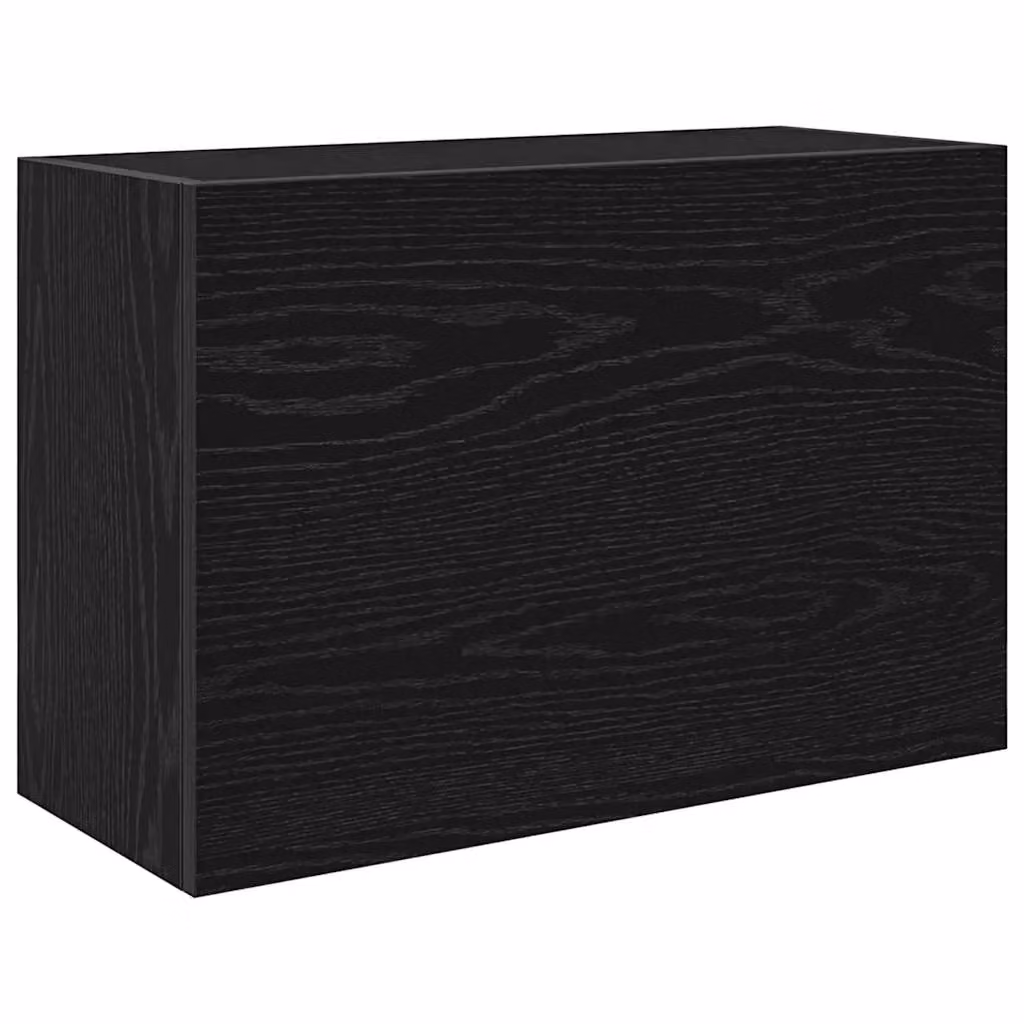 Berkfield Home Black Matt Wall Mounted Bathroom Cabinet W/D/H: 60 x 25 x 40 cm – 2