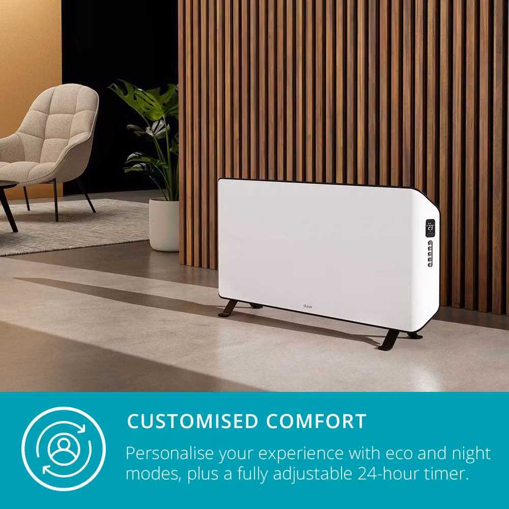 Duux Edge 1000W Smart Convector Heater Gen 2, White – 5