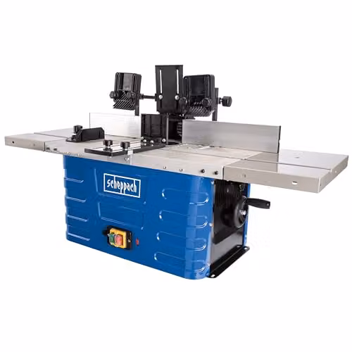 Scheppach HF50 Blue Benchtop Router Table with 1500W Variable Speed Motor – 1