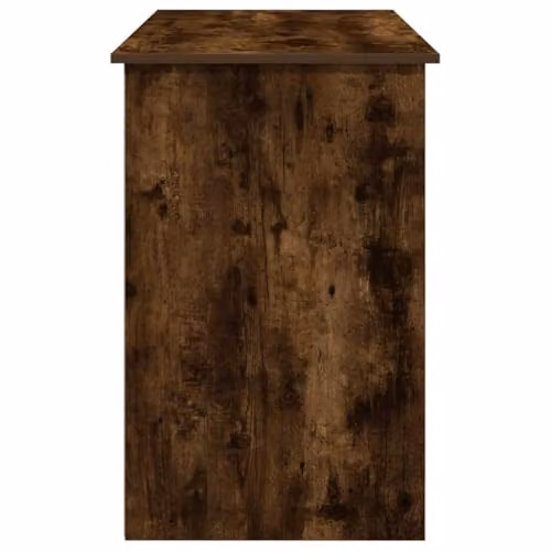 vidaXL Writing Desk in Smoked Oak, Brown, W/D/H: 102 x 50 x 75 cm – 5