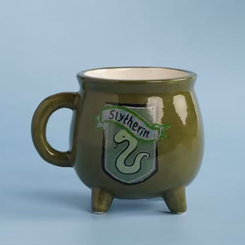 Widdop and Co Harry Potter Back to Hogwarts Slytherin Cauldron Mug in Green – 1