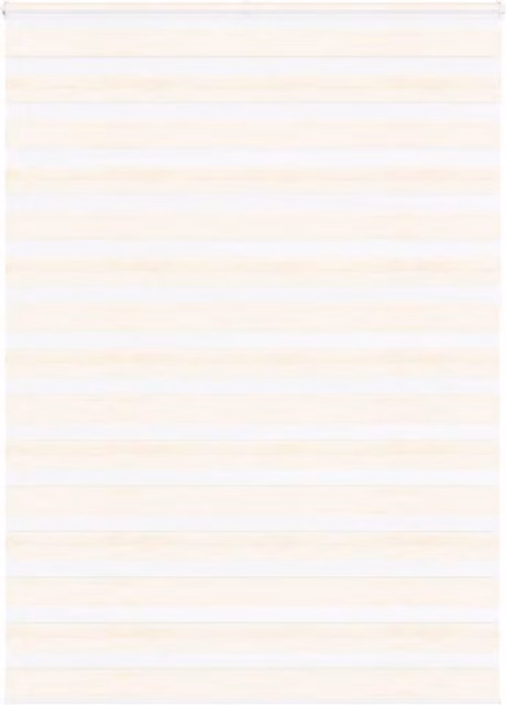 Berkfield Home Zebra Blind in Marble Beige, Polyester Fabric, W: 160 cm, H: 230 cm
