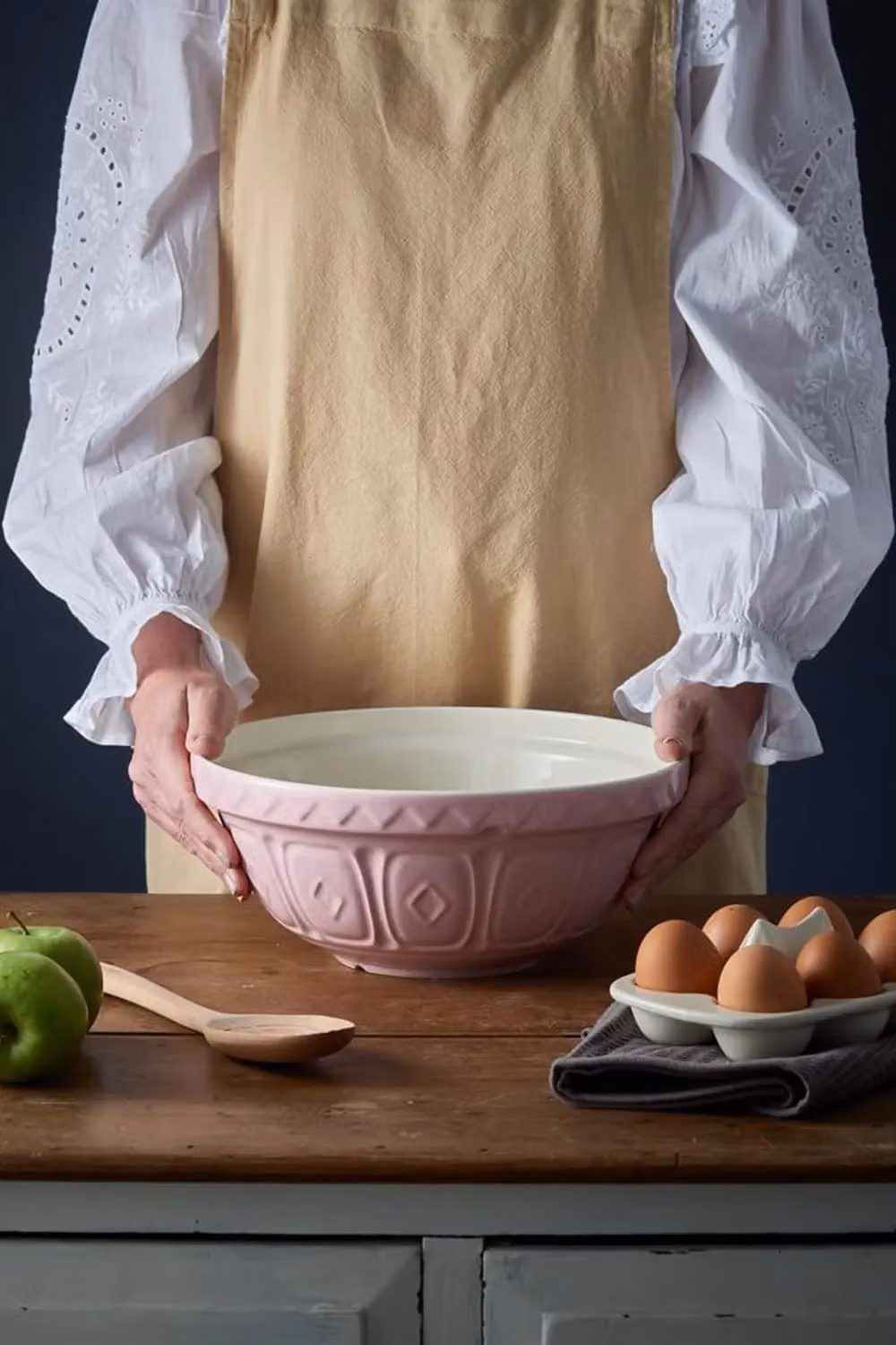 Mason Cash Pink Ceramic Mixing Bowl with 2.7 Litre Capacity and 26cm Diameter – 4