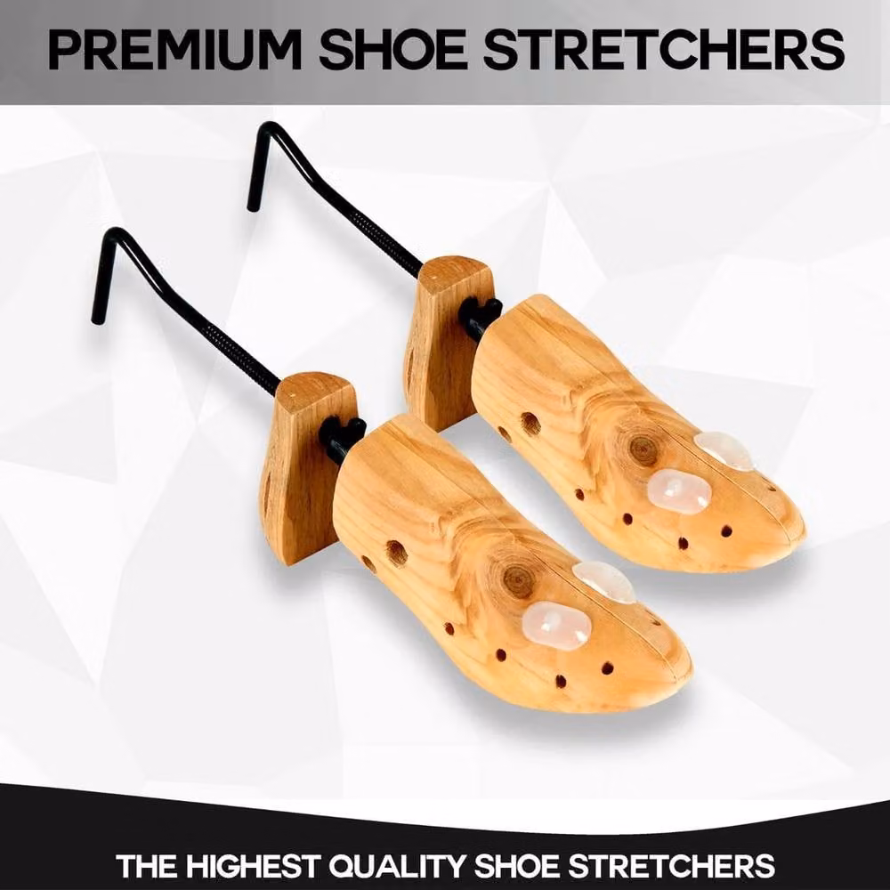 NESTLUNE Shoe Stretcher Tree in Brown, 2 Pack – 2