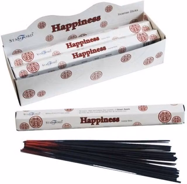 Stamford Oriental Hexagonal Incense Sticks, 20 Pack, White