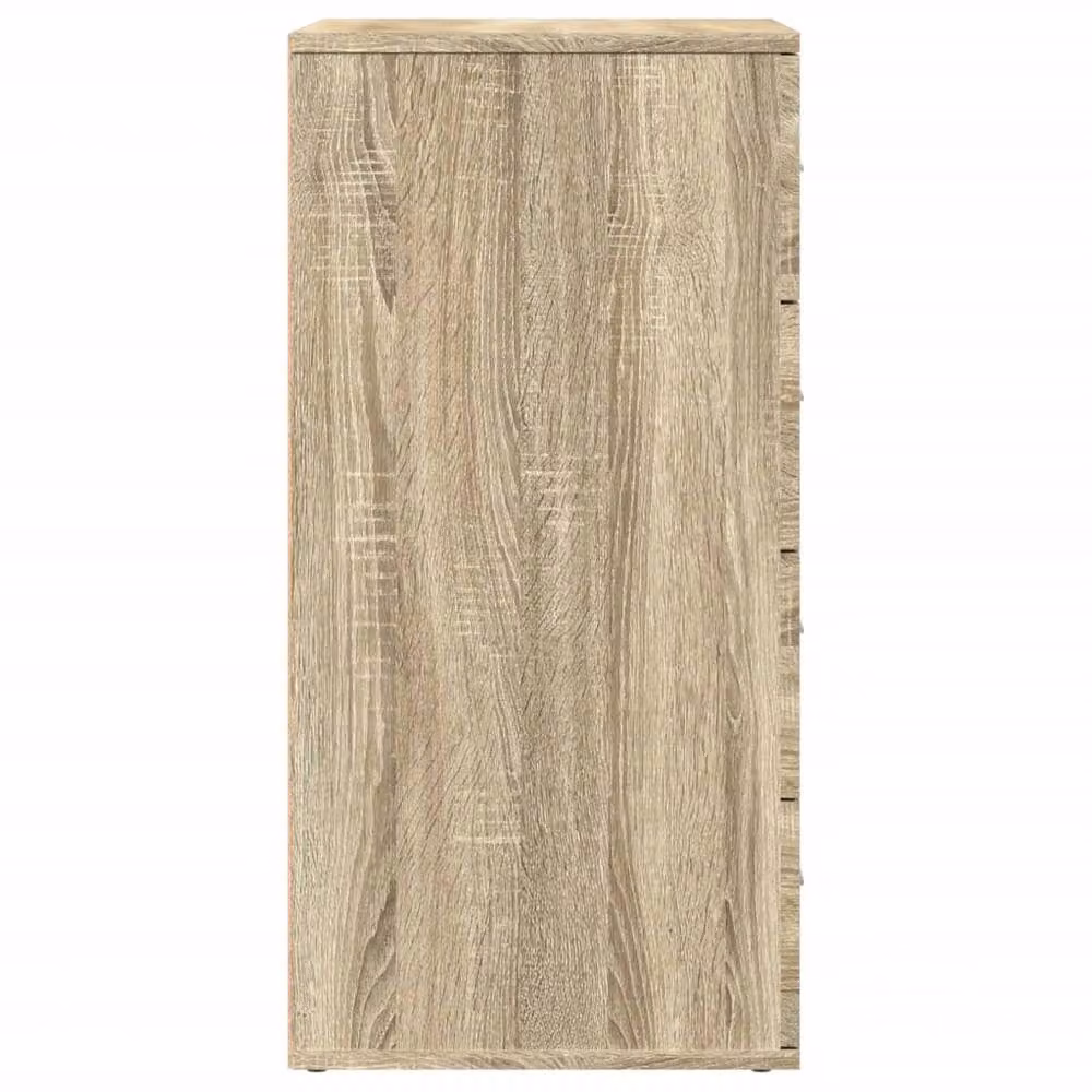Berkfield Home Set of 2 Modern Sideboards in Sonoma Oak, W/D/H: 60 x 39 x 80 cm – 2