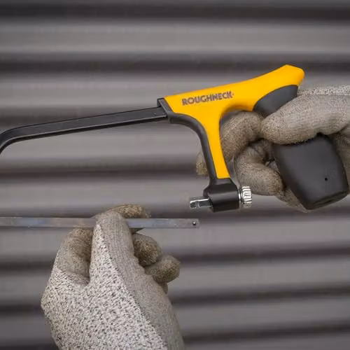 Roughneck ROU34310 R6H Junior Hacksaw, 24T, Yellow – 3