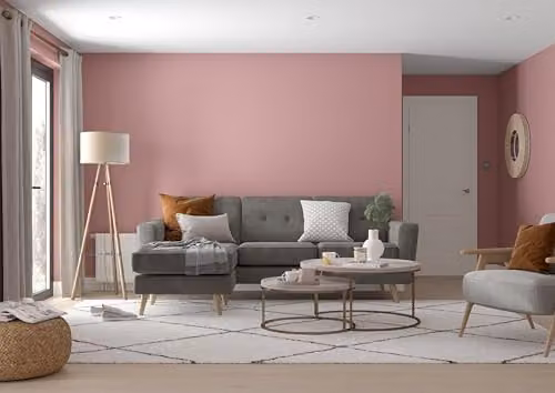 Dulux Pink Satin Gloss Water Based Dispersion Paint 2.5l – 4