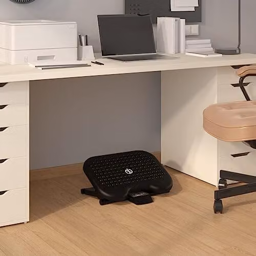 vidaXL Black Modern Footrest W/D/H: 46 x 34.5 x 11 cm – 2