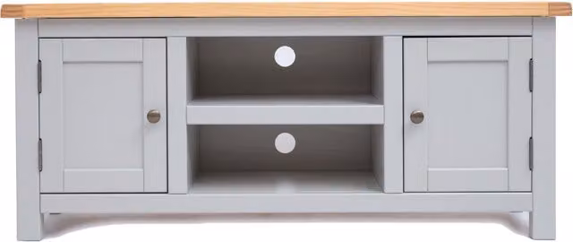 Cabinet Bits Argenta 2 Door Grey Pine TV Cabinet – 1