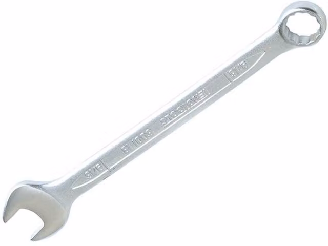 Teng Combination Spanner 1/2 Inch in Silver Chrome Vanadium