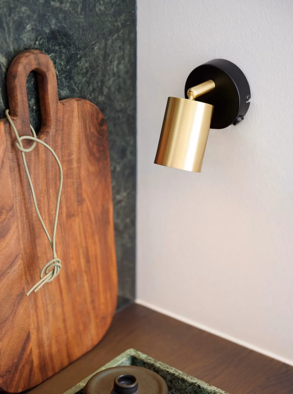 Nordlux Explore Adjustable Wall Light in Gold Brass Metal with GU10 Mains Connection – 2