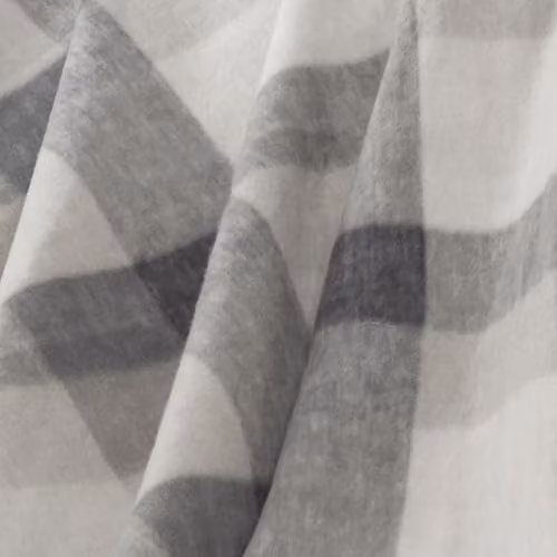 Dreamscene OHS Grey Tartan Check Fleece Throw Blanket, W/D/H: 120 x 150 cm – 3