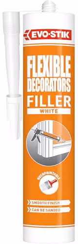 Evo-Stik Flexible Acrylic Decorators Filler, White, 290ml