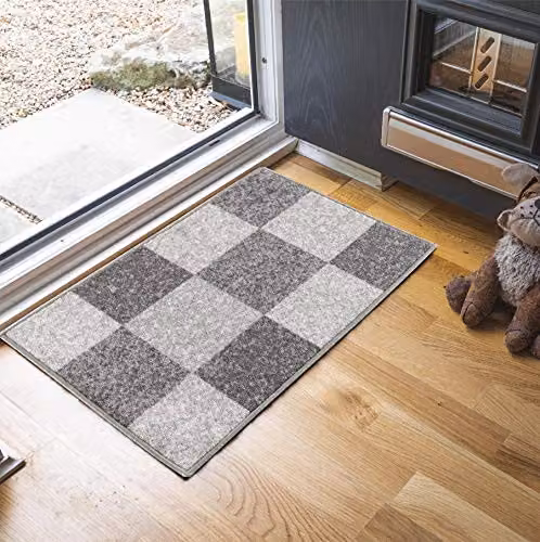 Serdim Rugs Havana Washable Non-Slip Kitchen Floor Mat, Grey, W: 67 cm, L: 120 cm – 1