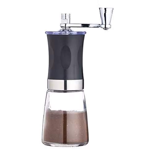 La Cafetiere Manual Coffee Bean Grinder in Black