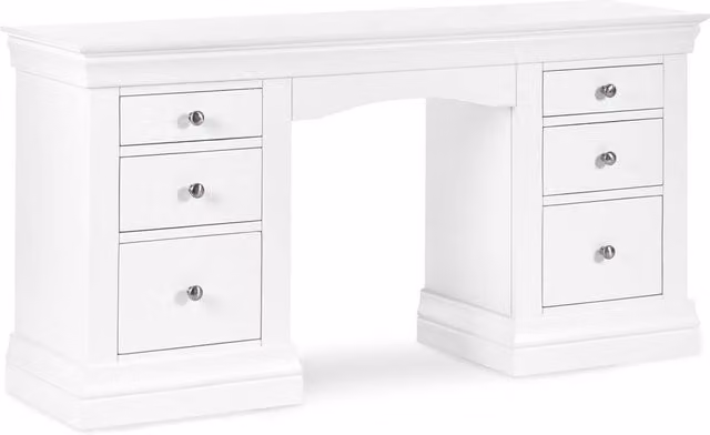 Cheshire Premium Ardena Dressing Table in Surf White and Soft White