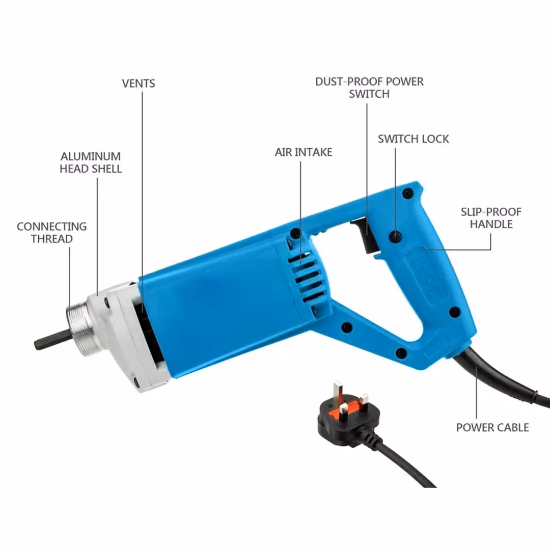 SPETLEK Electric Concrete Vibrator Poker Hose Kit in Blue – 2